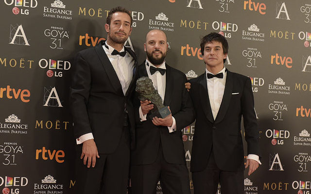 De izq. a drcha.: Pedro Gonzlez Khn, David Guerrero y Guillermo Garca.